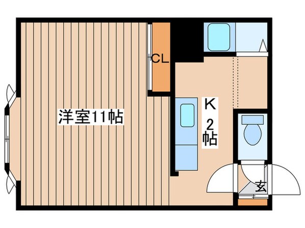 ペニーレーン５１５の物件間取画像